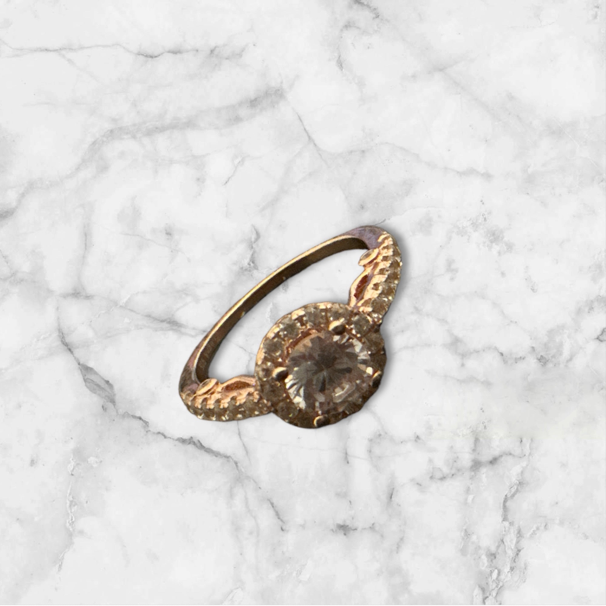 Precious finger ring 92.5 Silver Premium CZ