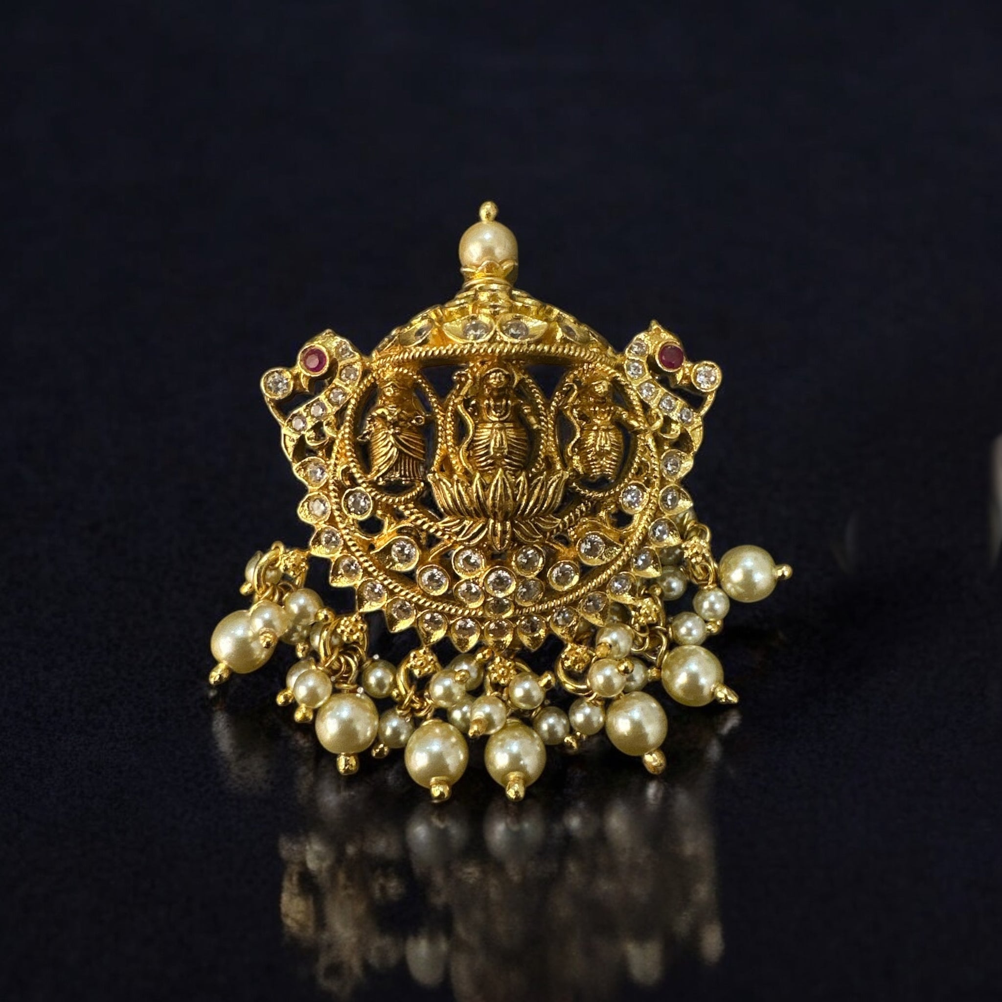 CZ with Ramparivar Pendant