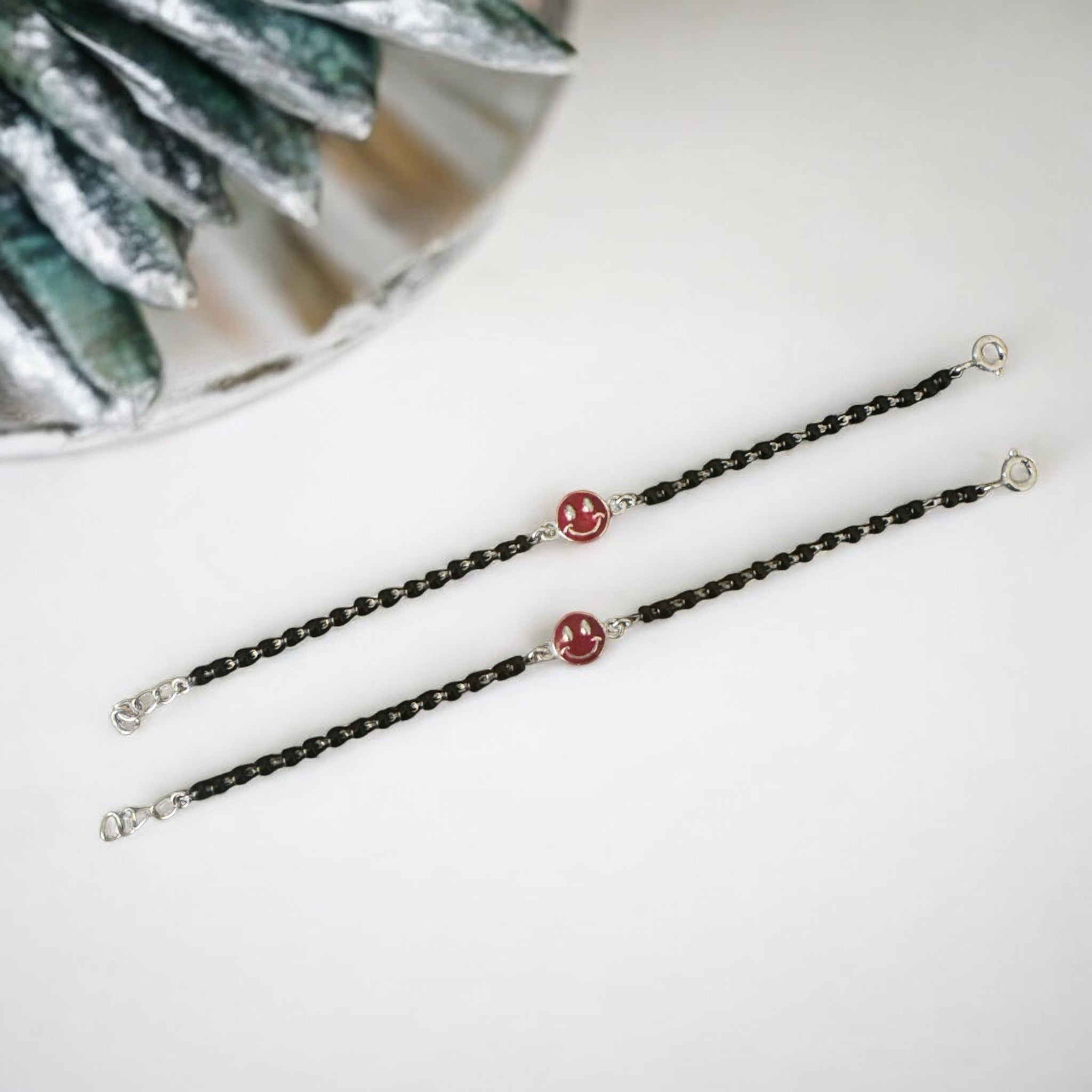 Smile Modal Cartoon Baby Anklets