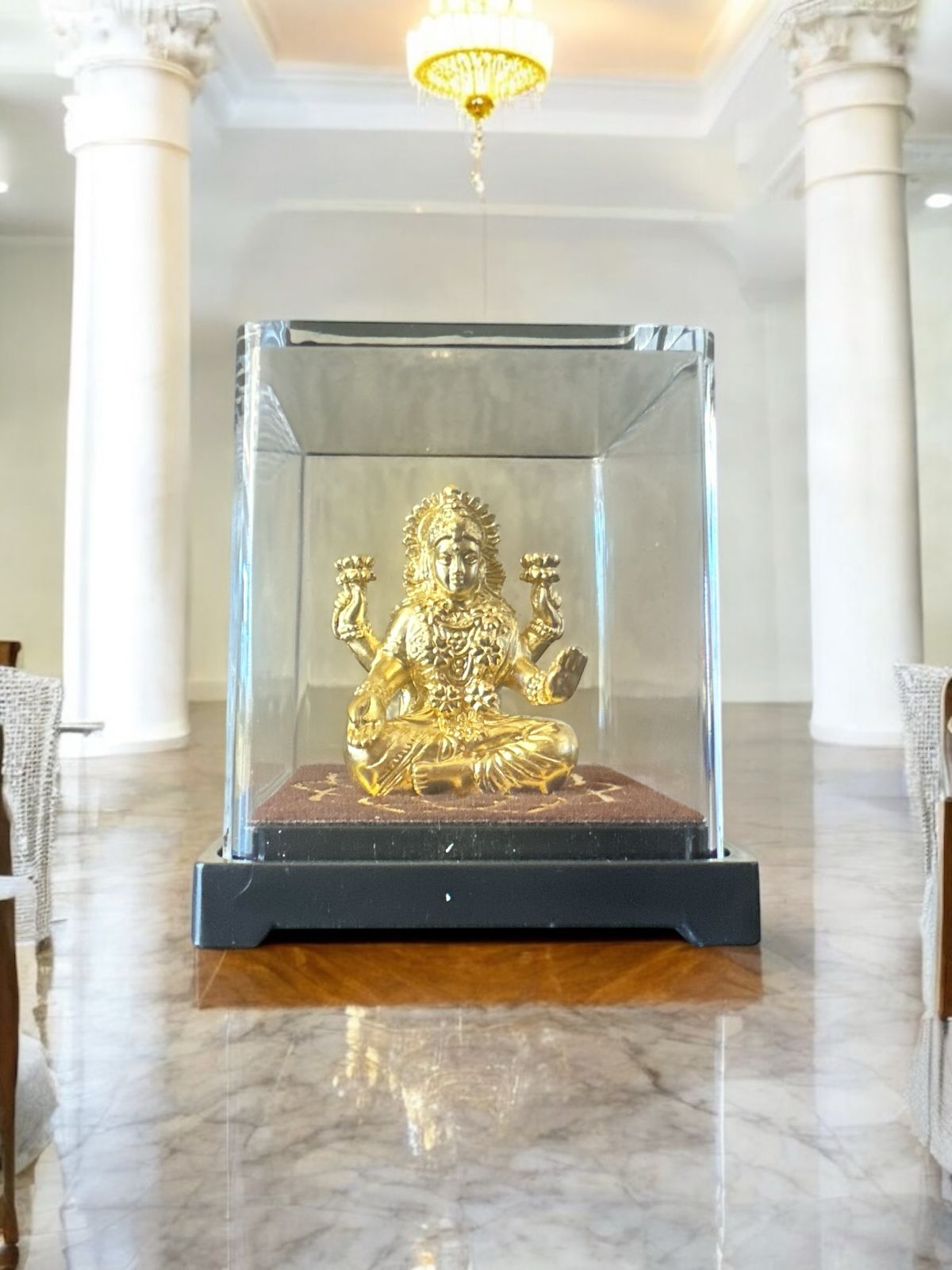 24K Gold Laxmi Idol Frame