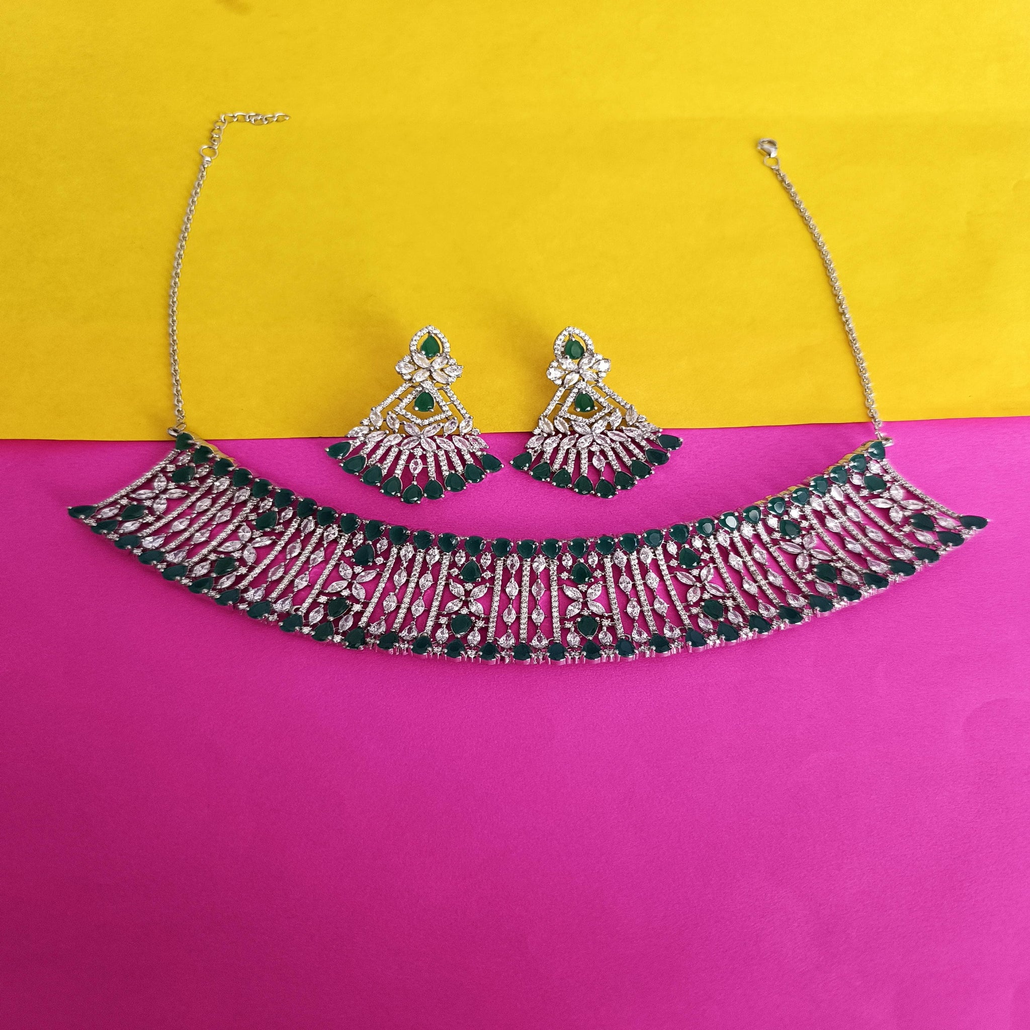 Daimond Choker Silver