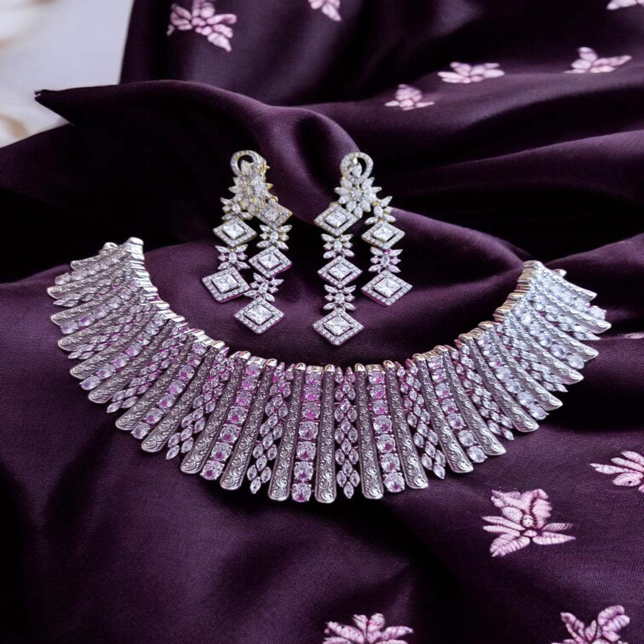 Bridal Chocker with Daimonds