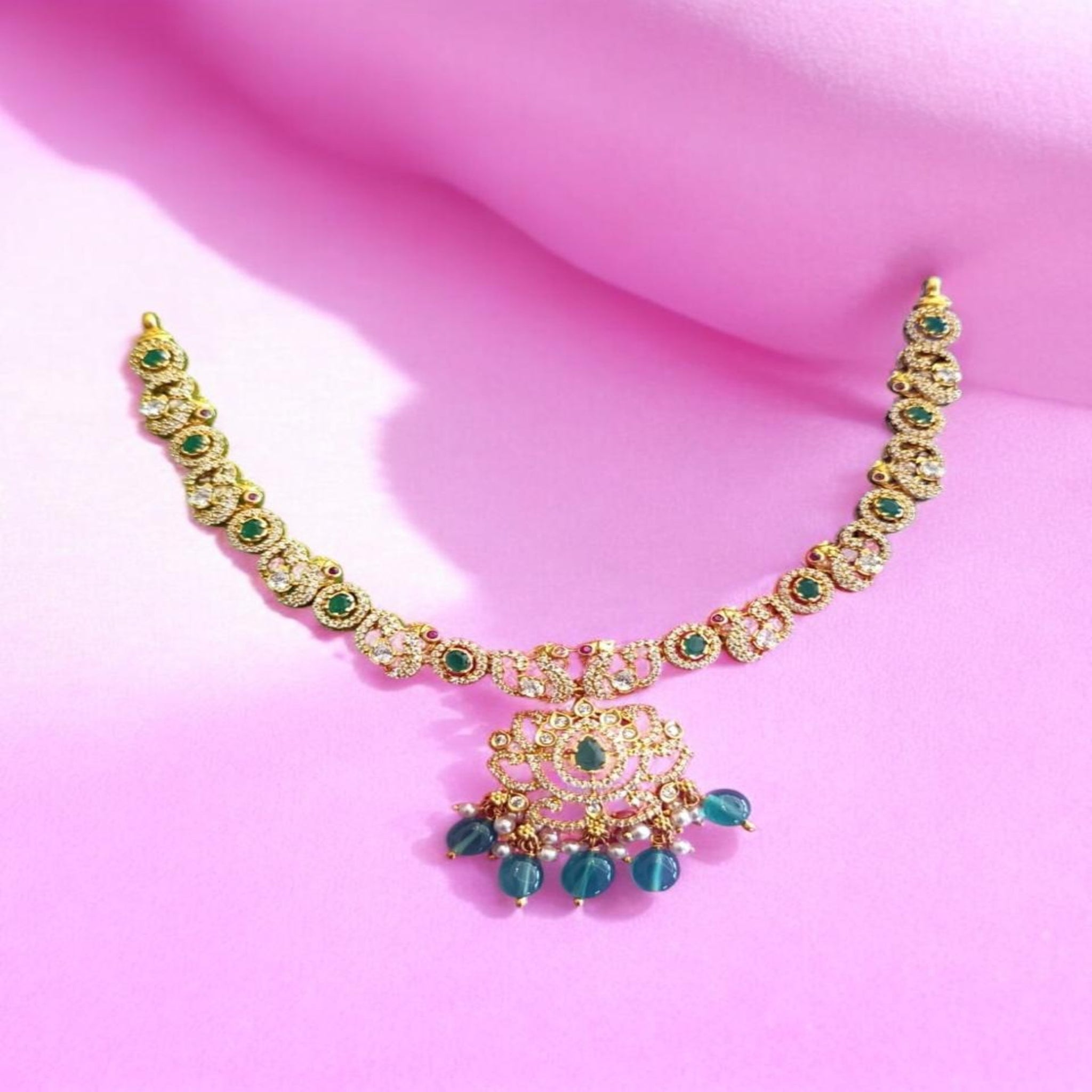 Necklace with Lakshmi Pendant
