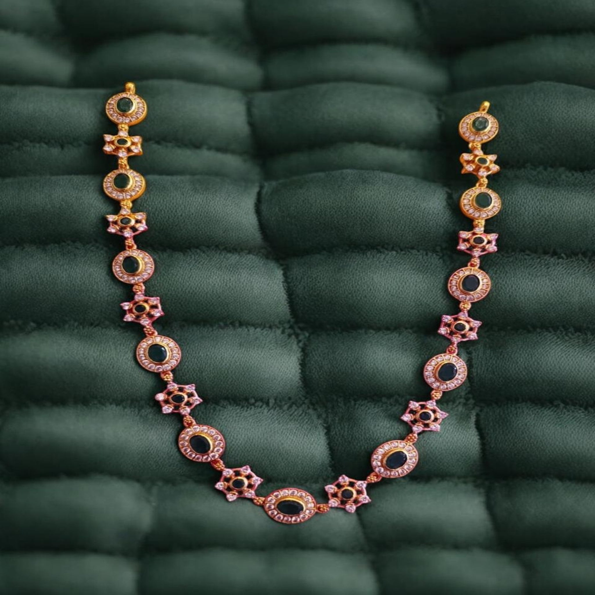CZ Stone Modal Necklace