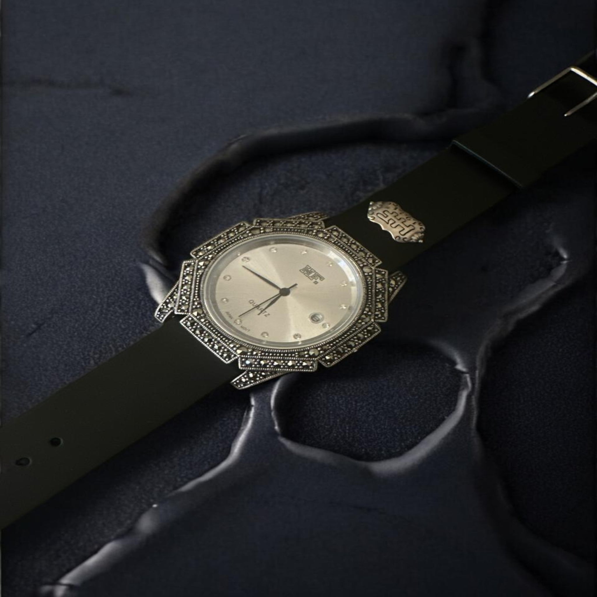 Black Belt Mens Watch