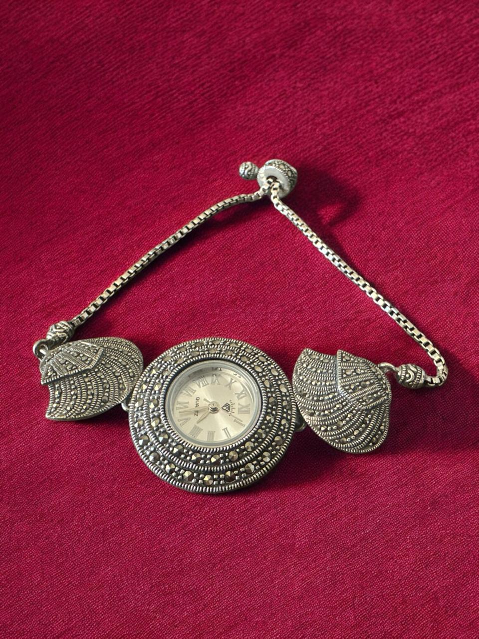 Marker Stone With Silver Polish Mens Watch