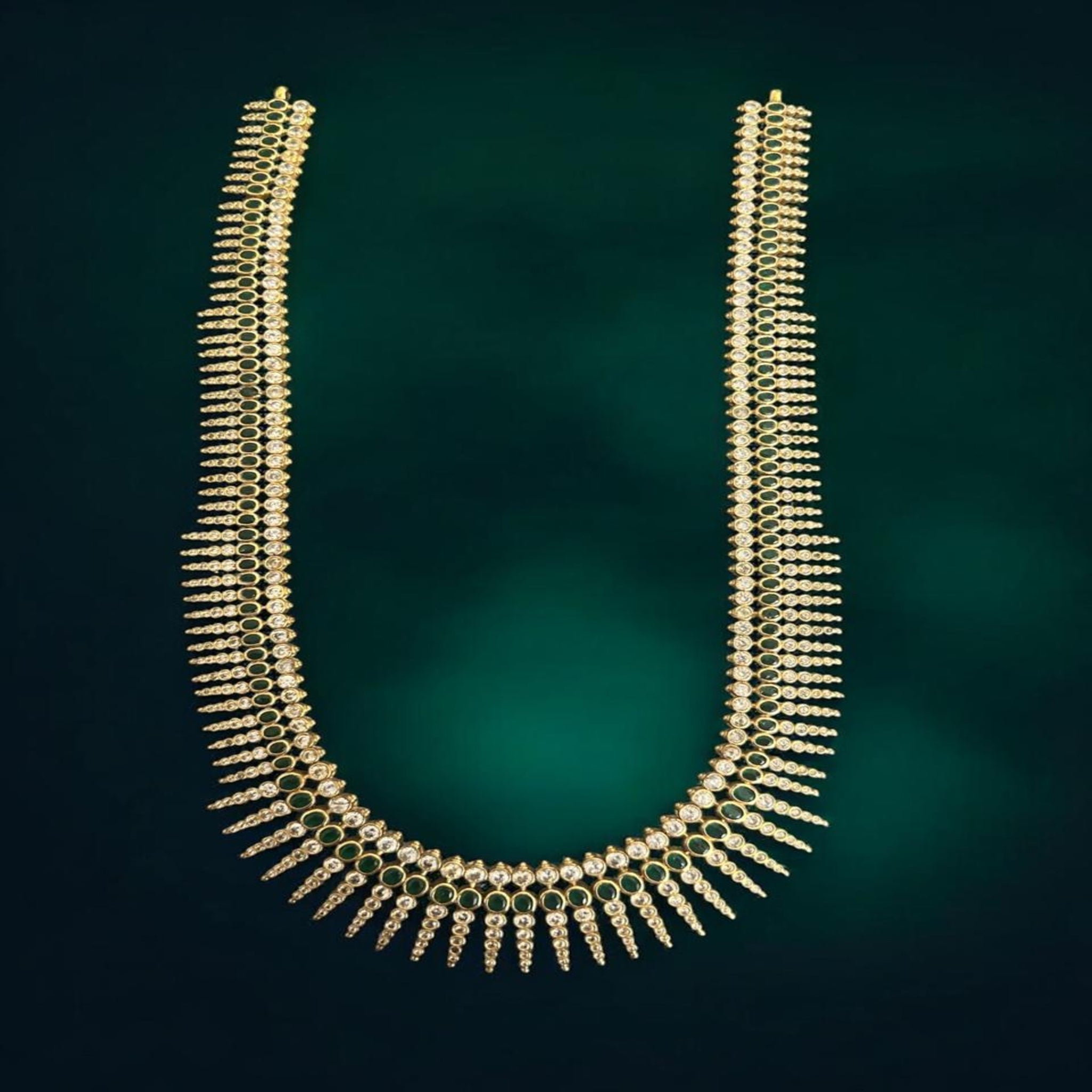 CZ Stones Haram With Emerals