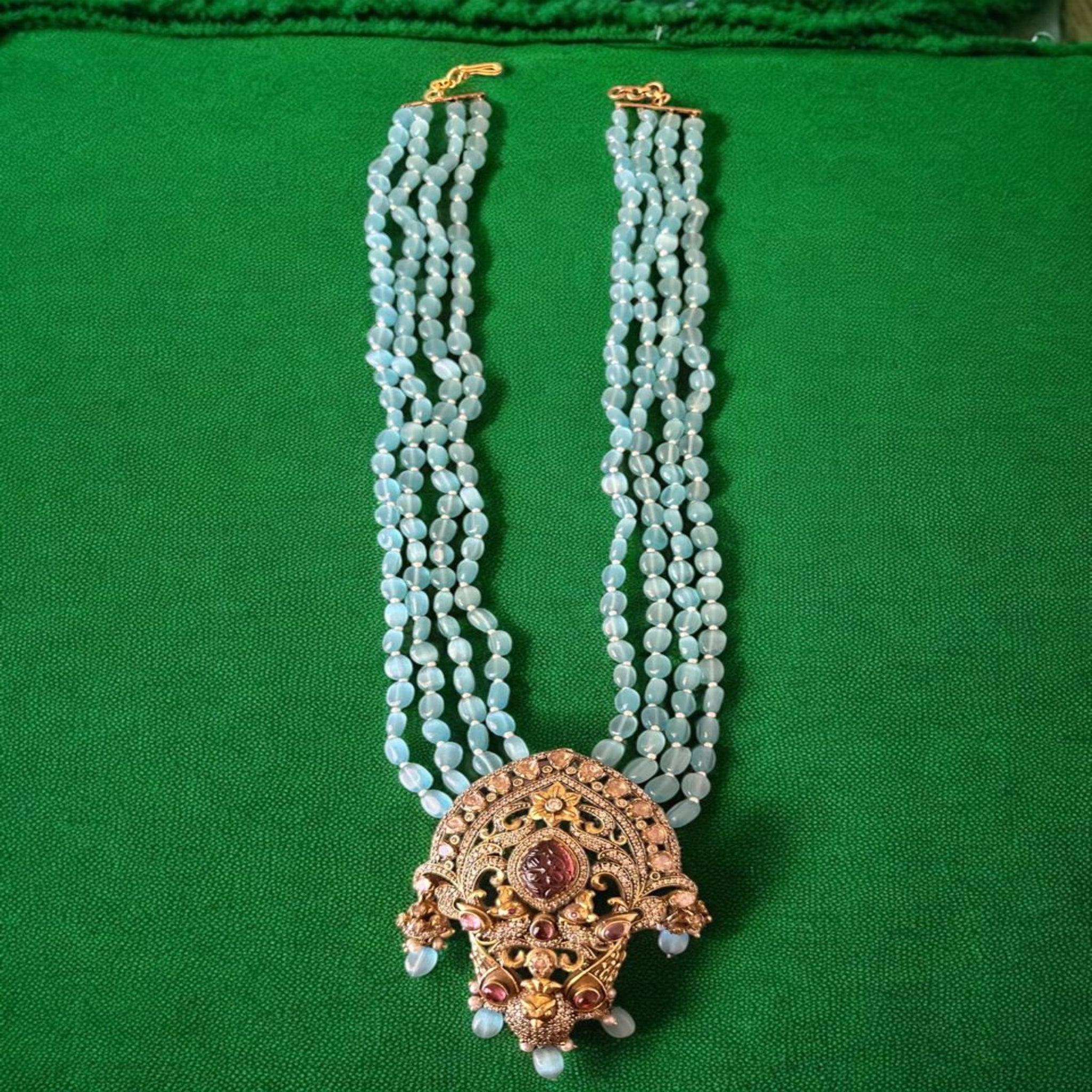 Moissanite Haram Monalisa Beads