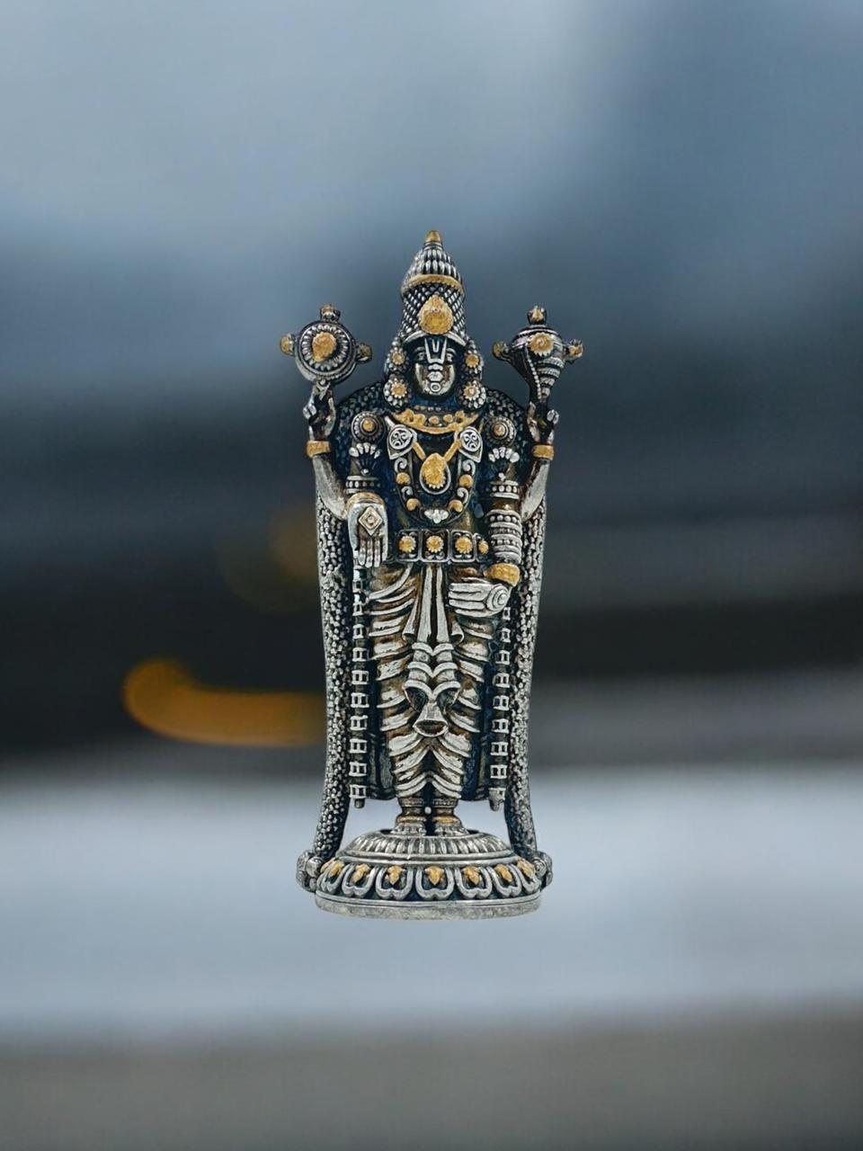 Lord Balaji Idol with 92.5 Silver