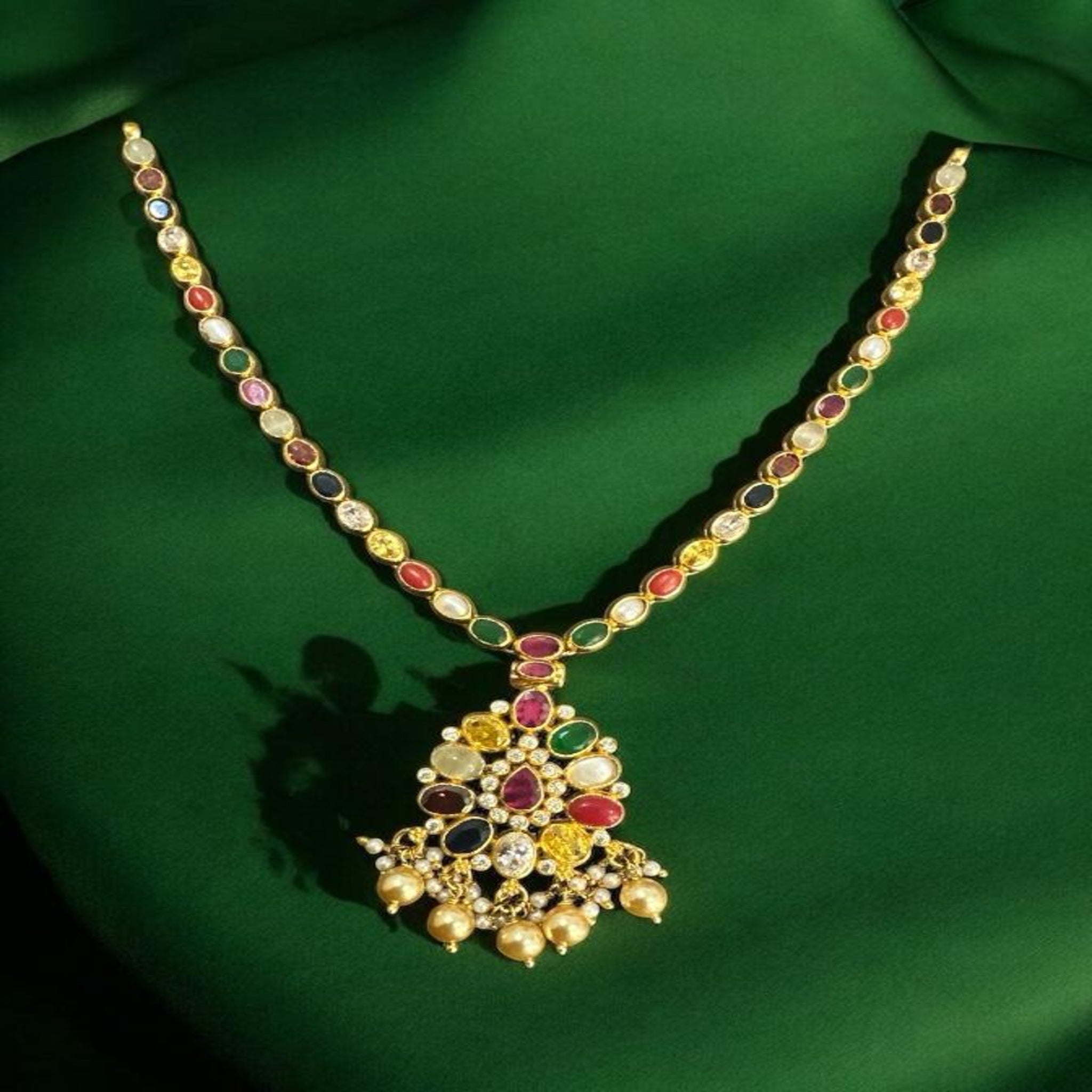 Navaratna Modal Necklace